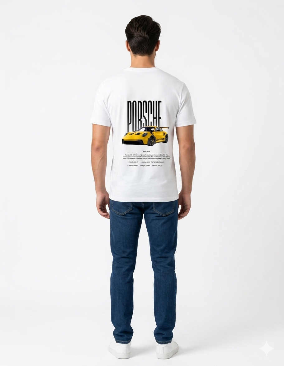 Porsche 911 GT3 RS Graphic Tee – Premium Oversized Streetwear T-Shirt