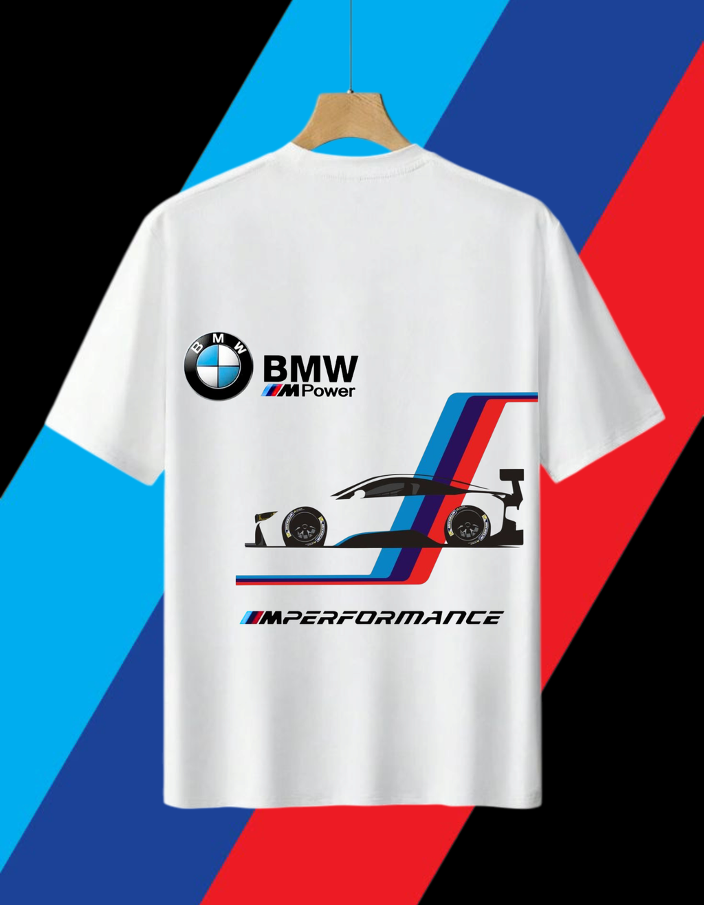 BMW M Performance Graphic White T-Shirt